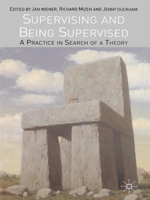 cover image of Supervising and Being Supervised
